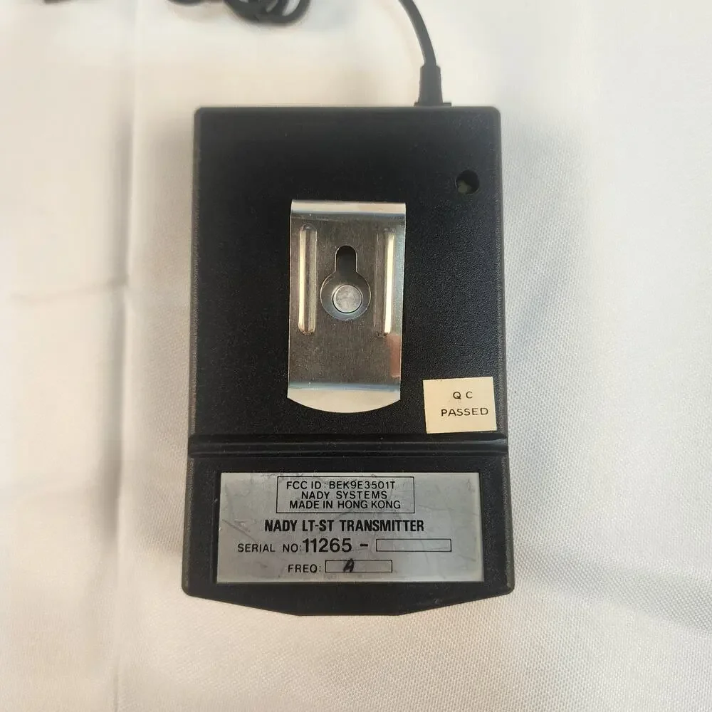 NADY LT-ST Transmitter No.11265 for Wireless Lavalier Microphone System